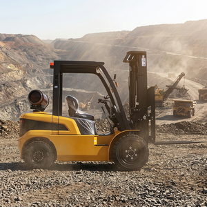 Chariot élévateur à gaz économique de 3,5 tonnes avec mât triplex - Product Image 4
