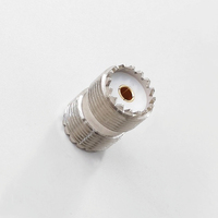 Adaptateur de connecteur coaxial RF UHF(SO239) femelle vers UHF(SO239) femelle