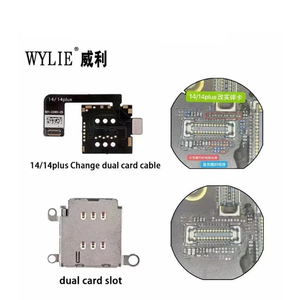 Wylie 14plus Change Dual Card Assembly for Iphone14plus and IP14 - Product Image 5