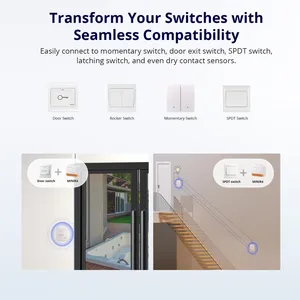 Interruptor Inteligente WiFi SONOFF MINIR4, Control de 2 Vías, Modo de Relé Desmontable, Compatible con Casa Inteligente R5 S-MATE, Control por Voz con Alexa, Alice y <span class=keywords><strong>Google</strong></span> <span class=keywords><strong>Home</strong></span> - Product Image 4