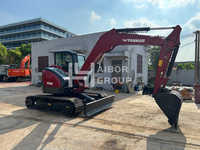 Tracteur d'occasion de haute qualité Yanmar VIO 80 Excavatrice avec état de fonctionnement Lour Yanmar Vio80 à vendre en stock