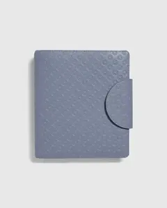 Etsy hardisk desain A5 Saffiano kulit Hardcover A5 bujet Binder untuk Notebook perencana jurnal dengan slot kartu