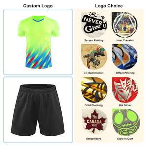 ชุดฝึกซ้อมเทเบิลเทนนิสคุณภาพสูง แห้งเร็ว ระบายอากาศได้ดี สำหรับผู้ชายและผู้หญิง พร้อมโลโก้ด้านหน้า - Product Image 2