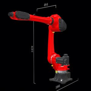Borunte BRTIRUS2110A Boîtier de vitesses PLC à 6 axes - Composants essentiels pour bras robotisé de l'industrie de la construction, machine de soudage 5kW 220V, garantie 1 an - Product Image 3