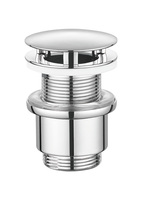 Siphon de lavabo G1-1/4" pour salle de bain, type non-cloquant, avec panier de vidage intégré, pratique pour le nettoyage