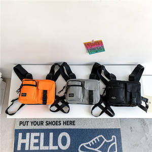 Sac à dos de course gilet support de téléphone portable et accessoires sac de poitrine léger pour la marche et le cyclisme - Product Image 6