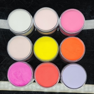 Muestra gratis de la mejor calidad, inmersión de acrílico, colores mezclados, polvo acrílico transparente desnudo para decoración de uñas, manicura - Product Image 3