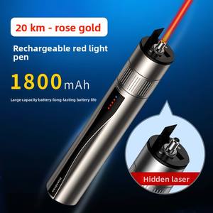 قلم ضوئي قابل لإعادة الشحن من الألياف البصرية 20 ، مصدر ضوء أحمر لاستخدام FTTH ، نموذج قلم الضوء الأحمر - Product Image 6