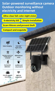 Mini V380 Pro 3MP CMOS Sensörlü HD Dış Mekan Güneş Enerjili Güvenlik Kamerası Tam Renkli Gece Görüşü 4G WiFi IP67 Su Geçirmez Bulut Yapay Zeka Kamerası - Product Image 4