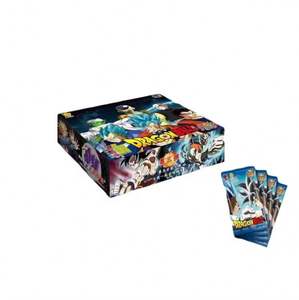 YY vente en gros japonais Anime Booster Box Son Goku Saiyan Vegeta <span class=keywords><strong>TCG</strong></span> Rare Trading Paper Card pour enfants cadeau - Product Image 2