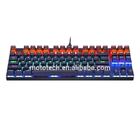 Mini-clavier de jeu mécanique à 87 touches, accessoires pour ordinateur, prix d'usine