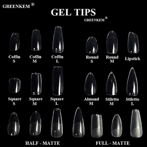 Caja negra, Etiqueta Privada, extensión <span class=keywords><strong>de</strong></span> puntas <span class=keywords><strong>de</strong></span> uñas postizas acrílicas, cubierta completa <span class=keywords><strong>de</strong></span> almendra cuadrada, puntas <span class=keywords><strong>de</strong></span> uñas <span class=keywords><strong>de</strong></span> <span class=keywords><strong>Gel</strong></span> suave transparentes finas - Product Image 5