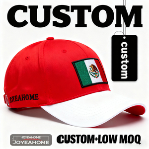 Berretto da Baseball ricamato con bandiera messicana per il modello personalizzato del giorno dell'indipendenza disponibile 20 anni di esperienza nell'indumento - Product Image 6