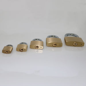 भारी ड्यूटी पीतल पदलॉक 20-70 मिमी सामान गोदाम दरवाजा सुरक्षित पदलॉक - Product Image 2