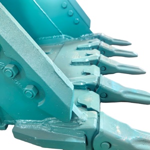 Ad alta resistenza in acciaio escavatore secchio di roccia resistente all'usura frantoio secchio per cantiere terne per 5 Ton escavatore nuovo