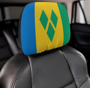 Housses de repose-tête de voiture personnalisées Saint-<span class=keywords><strong>Vincent</strong></span>-et-les-Grenadines, plusieurs couleurs au choix, lavables, pour voiture - Product Image 4