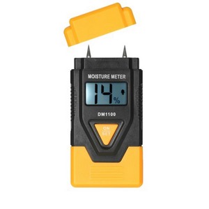 Humidimètre numérique DM1100 LED 3 en 1 pour béton, bois, carton et sol mixte – <span class=keywords><strong>Outil</strong></span> de <span class=keywords><strong>mesure</strong></span> et détecteur d'<span class=keywords><strong>humidité</strong></span> - Product Image 1