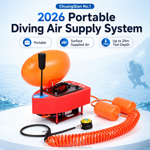 Nouveau Ventilateur de Plongée Scuba 9ème Génération 2026, Système de Plongée Hookah Étanche IP68, Compresseur d'Air pour Pêche Sous-Marine jusqu'à 29m de <span class=keywords><strong>Profondeur</strong></span> - Product Image 1