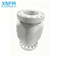Vanne à pince pneumatique XNFM VF-150 DN150 à température normale et basse pression pour systèmes de liquides, granulés et boues - Garantie 1 an