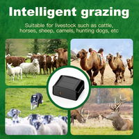 Rastreador GPS 4G Impermeable, Dispositivo de Rastreo GPS Solar, Rastreador GPS para Ganado