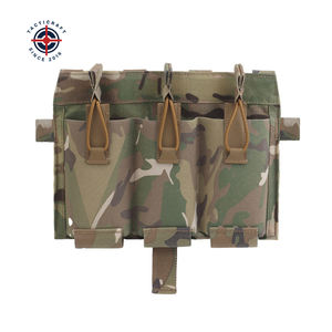 Pochette tactique utilitaire en nylon compatible GENE pour magazine de chasse, pour gilet ou porte-équipement de poitrine - Product Image 1