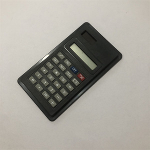 Medium Sized Small Screen Calculator Battery Powered Black ABS Material For Office Use - Product Image 5