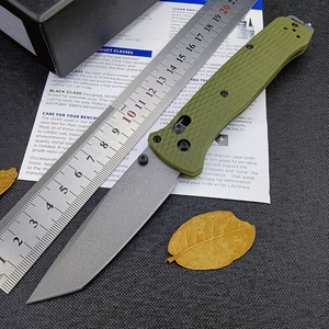 มีดพับ Bailout 537 EDC CPM-3V ใบมีดเหล็กคาร์บอน สำหรับตั้งแคมป์ พกพา พร้อมที่ทุบกระจก สำหรับกิจกรรมกลางแจ้งและการล่าสัตว์ - Product Image 2
