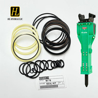 Joint d'étanchéité hydraulique M75 pour excavatrice, joints haute performance pour kit de joints de marteau hydraulique d'excavatrice