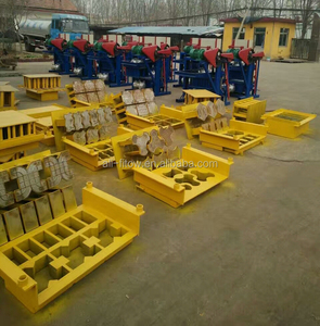 Máquina <span class=keywords><strong>para</strong></span> Fabricar Ladrillos de Cemento <span class=keywords><strong>para</strong></span> Pavimentación con Orificios Ciegos QMJ4-40, Baja Inversión, Económica - Product Image 6