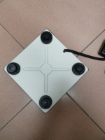 YC-6 60KG ~ 200KG 30*30CM Plate-forme électronique anti-éclaboussures Échelle de corps animal antidérapante (Thiner) pour le poids des animaux/animaux de compagnie