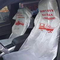 Kit de Protection 5-en-1 Propre pour Accessoire Automobile en Plastique LDPE Biodégradable, Jetable et Imperméable, Housse de Siège de Voiture pour Atelier