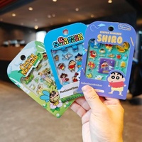 Pegatinas de Burbujas Epoxi con Dibujos Animados de Niños, Familias, Cachorros, Flores y Estrellas, Transparentes, 3D, Brillantes, para Decorar Diarios, Teléfonos, Tazas y Manualidades