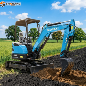 จัดส่งฟรี รถขุดขนาดเล็ก 1.2 ตัน เครื่องยนต์ดีเซล pelle CE EPA เครื่องยนต์ Kubota รถขุดขนาดเล็ก 1 ตัน 2 ตัน - Product Image 6