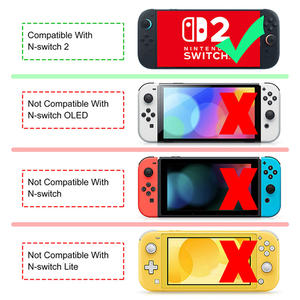 Manettes de pouce FPS pour Nintendo Switch 2 Joy-Con et manette Switch Pro, rallonges de joystick performantes, 1 haute, 1 moyenne - Product Image 4