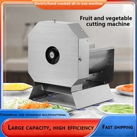 Compacte Ontwerp Snijmachine Voor Fruit Cassave Chips Machine Snijmachine Hoge Snelheid Broodsnijmachine