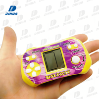 Console de Jeu Vidéo Rétro Portable Mini avec 23 Jeux Classiques Intégrés, Jouet Électronique Portable 9x5 cm pour les Voyages et les Fêtes
