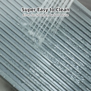 सार्वभौमिक बिल्ली कूड़े जाल चटाई बिल्लियों के लिए आसान साफ प्रवेश निकास बाहर निकलना, स्वचालित मॉडल सहित सभी कूड़े बॉक्स प्रकार के उपयुक्त - Product Image 4