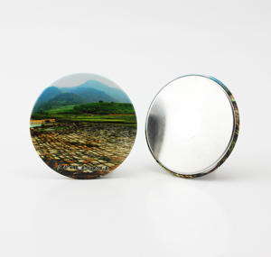 DIY membuat bulat 2 1/4 "58mm ukuran kulkas tombol magnetik lencana mesin bahan - Product Image 2