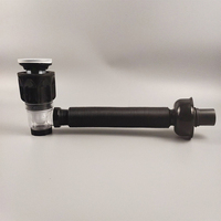 Siphon de vidage moderne et écologique pour lavabo et baignoire avec clapet escamotable