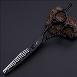 กรรไกรซอยผมสแตนเลสสตีล 440C ยี่ห้อ Top Beauty หัวตรง สำหรับใช้ในร้านเสริมสวย - Product Image 1