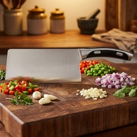 Xyj couteau intelligent à lame 7.2 pouces, de haute qualité à bas prix, en ABS + manche 430, couteau de cuisine, couteau chinois