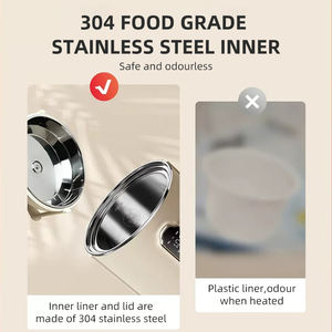 Marmite électrique multifonctionnelle puissante tout-en-un de 1L <span class=keywords><strong>grande</strong></span> <span class=keywords><strong>capacité</strong></span> pour la cuisine chinoise, en céramique, pour ragoûts et cuisson lente - Product Image 3