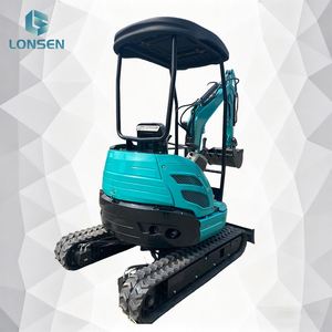 Mini-excavatrice durable à refroidissement par eau, conception à 3 cylindres, grand réservoir de carburant de 15,9 L - Product Image 5