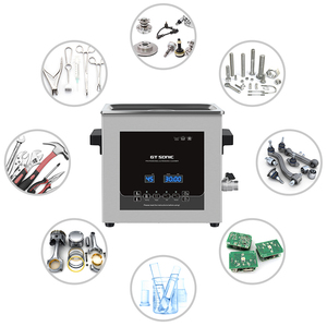 Limpiador ultrasónico de joyas GT, máquina de limpieza <span class=keywords><strong>Dental</strong></span>, limpiador ultrasónico 6L con válvula de drenaje - Product Image 2