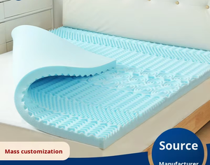 Многослойный матрасный топпер из пенополиуретана с современным дизайном и возможностью индивидуальной настройки - Product Image 3