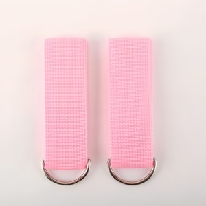 Tùy Chỉnh Màu Hồng Nylon Cáp Mắt Cá Chân Dây Đeo Có Thể Điều Chỉnh Thể Thao Biểu Tượng Tập Thể Dục Máy Cụ Thể Neoprene Dây Đeo Tập Thể Dục Ban Nhạc - Product Image 5