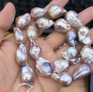 Offre vidéo réelle avant <span class=keywords><strong>achat</strong></span> <span class=keywords><strong>perles</strong></span> barque d'eau douce naturelles de haute qualité pour la fabrication de bijoux de luxe - Product Image 6