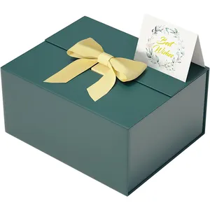 재활용 쉬운 접는 종이 상자 포장 상자 결혼식 어머니의 날을위한 고급 자석 폐쇄 선물 종이 상자