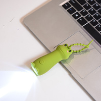 Lampe de nuit en silicone souple personnalisable pour enfants, rechargeable par USB, lampe de poche de camping rechargeable, lampe de poche LED portable pour la randonnée, cadeau