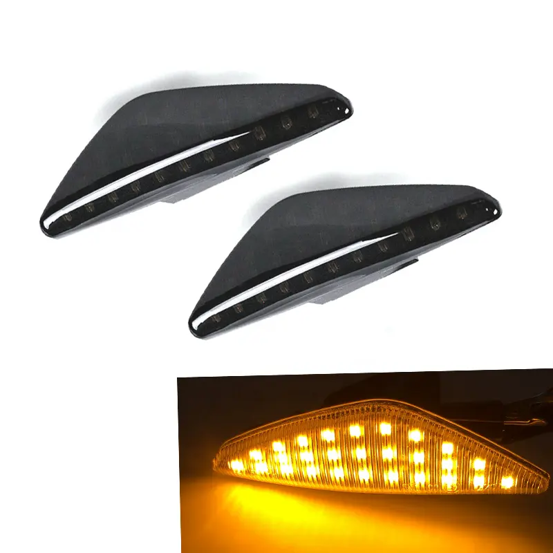 2024 trending top seller car Accessories dynamic smoked led side marker for F25 E70 E71 X3 X5 X6 turn signal light